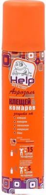 Аэрозоль против насекомых Help от клещей и комаров репеллентный 80221 75 мл