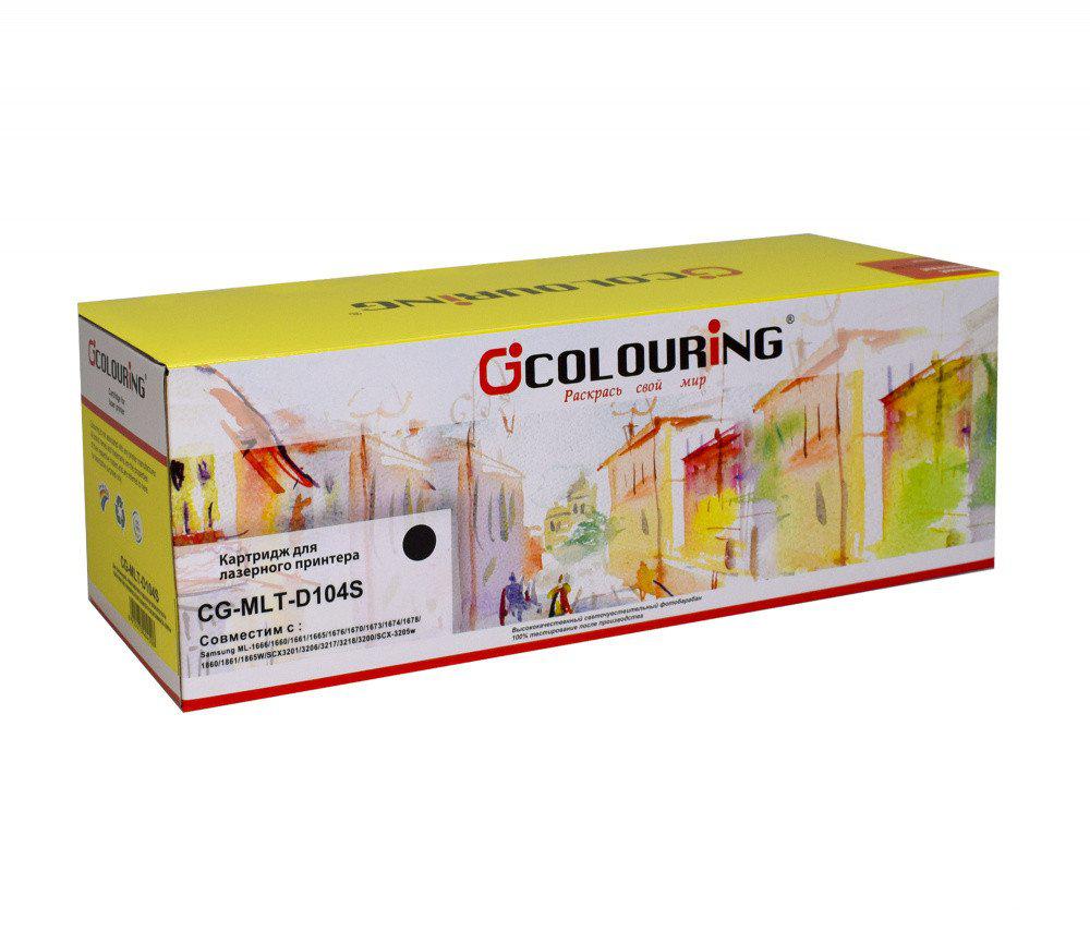 Картридж Colouring CG-MLT-D104S (аналог Samsung MLT-D104S)