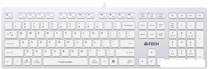 Клавиатура A4Tech Fstyler FX50 (белый)