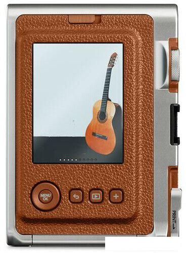 Фотоаппарат Fujifilm Instax Mini Evo (серебристый/коричневый)