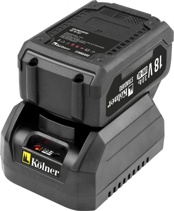 Гайковерт Kolner KWI 18-280BLV-2K (с 2-мя АКБ, кейс)