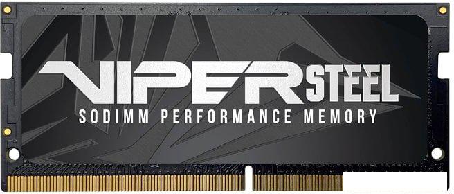 Оперативная память Patriot Viper Steel 16GB DDR4 SODIMM PC4-21300 PVS416G266C8S