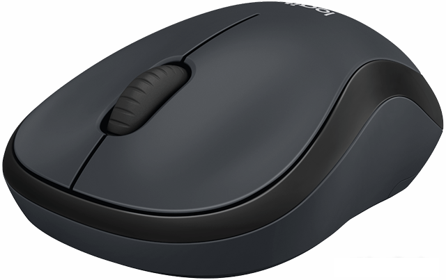 Мышь Logitech M220 Silent (темно-серый)