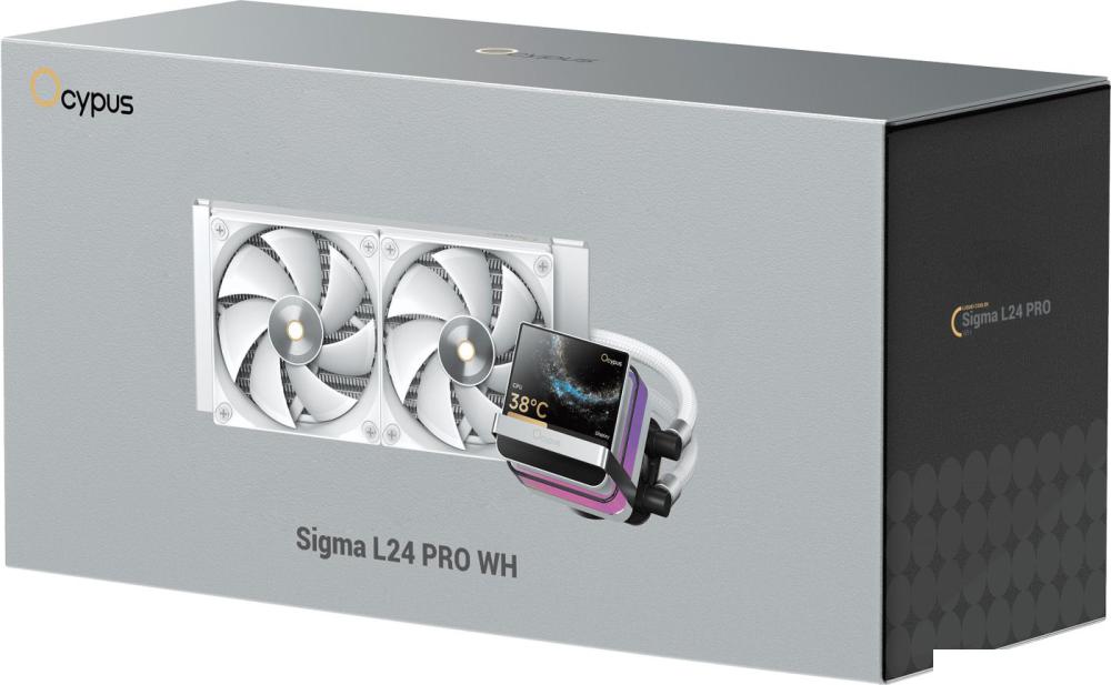 Система жидкостного охлаждения для процессора Ocypus Sigma L24 PRO WH Sigma-L24-WH2ANWL00P-GL