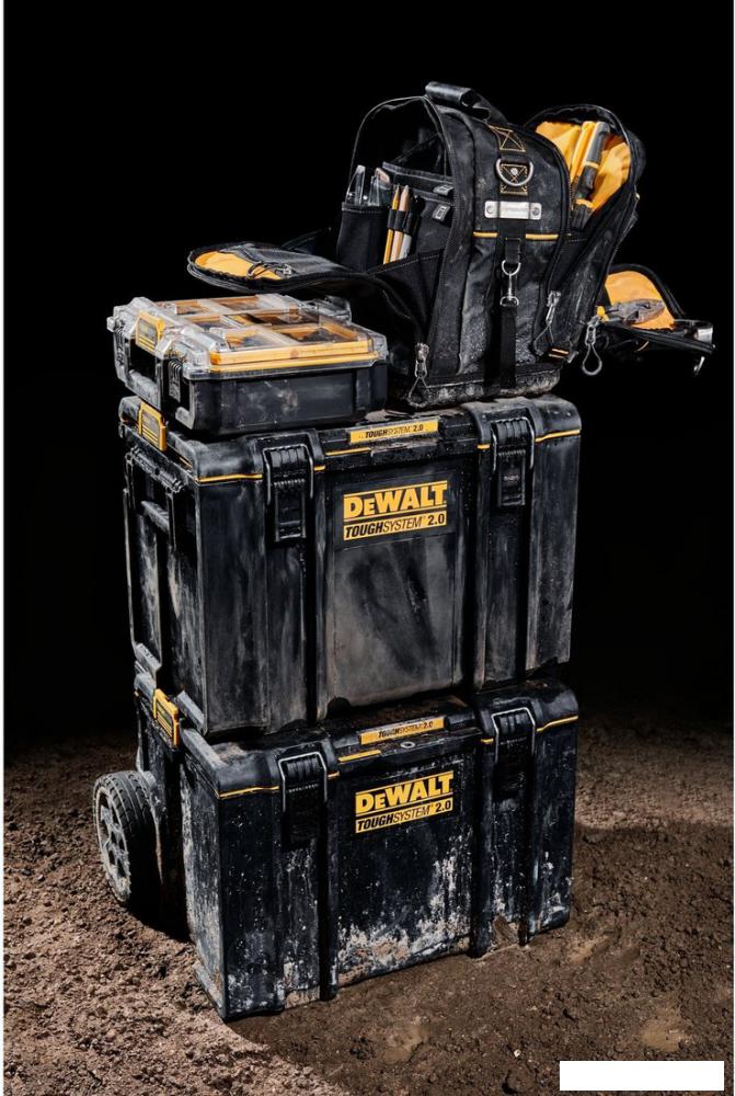 Рюкзак для инструментов DeWalt TOUGHSYSTEM® Half Width Bag DWST83524-1