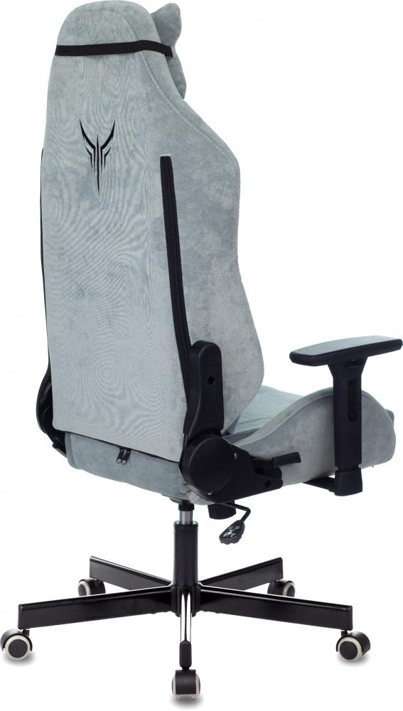 Игровое (геймерское) кресло Knight N1 Fabric Light-28 (серо-голубой)