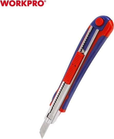 Нож строительный Workpro WP212010