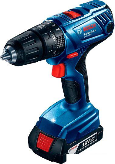 Ударная дрель-шуруповерт Bosch GSB 180-LI Professional 06019F8307 (с 2-мя АКБ, кейс)