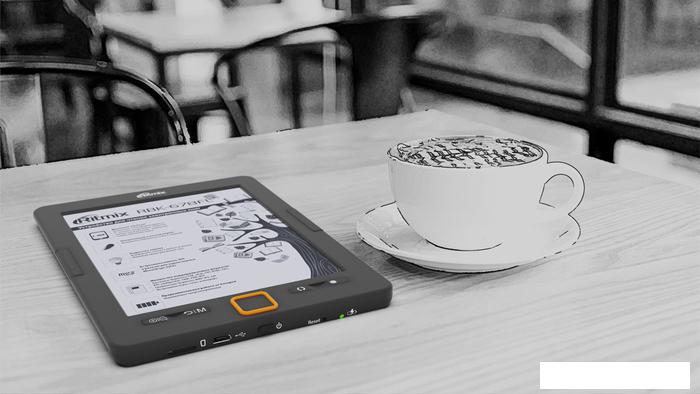 Электронная книга Ritmix RBK-678FL