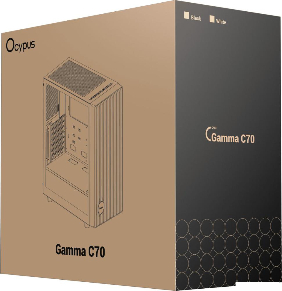Корпус Ocypus Gamma C70 BK