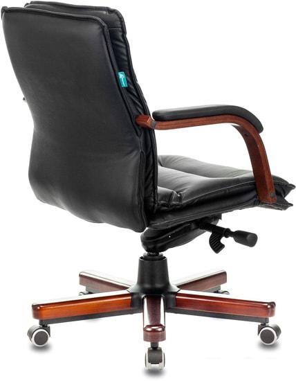 Офисное кресло Бюрократ T-9927WALNUT-LOW (черный)