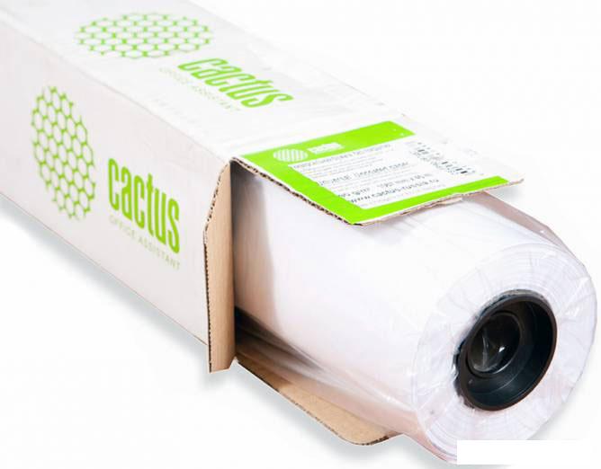 Офисная бумага CACTUS 914 мм х 45.7 м 80 г/м2 CS-LFP80-914457E