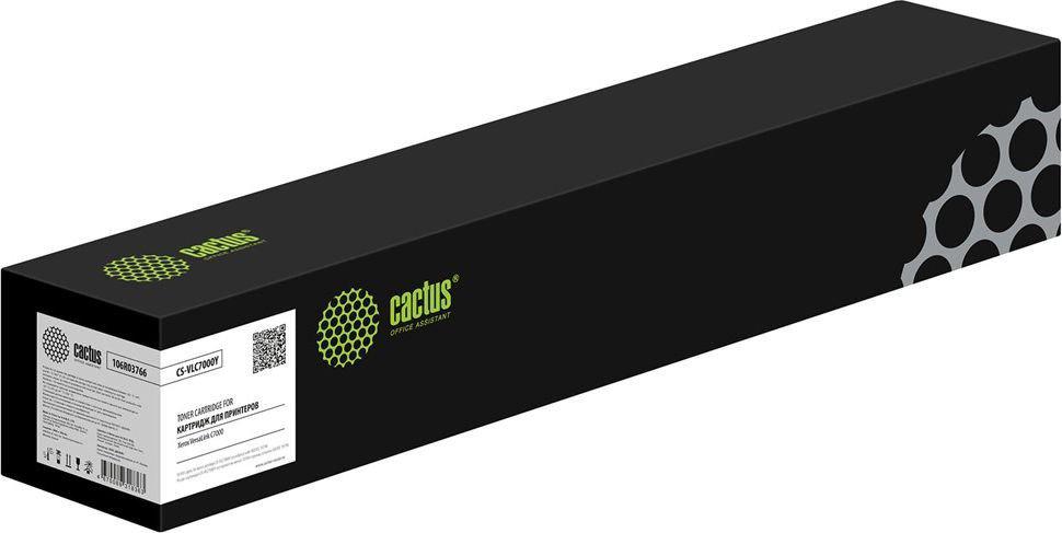 Картридж CACTUS CS-VLC7000Y (аналог Xerox VLC7000Y)