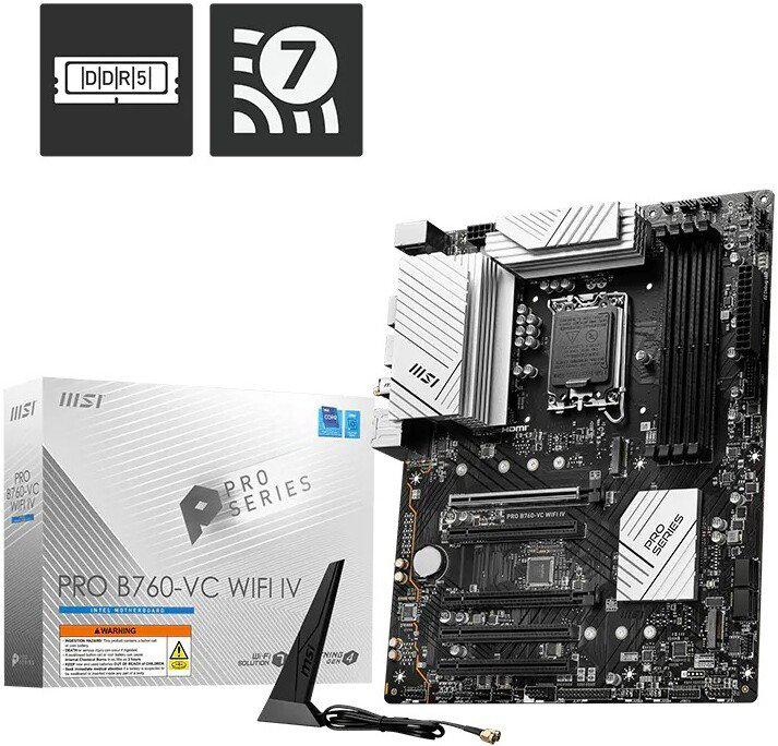 Материнская плата MSI PRO B760-VC WIFI IV