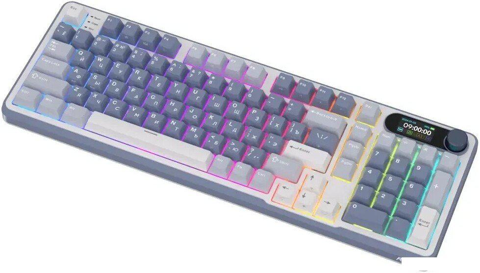 Клавиатура Royal Kludge RK-S98 RGB Ocean Blue (RK Cream)