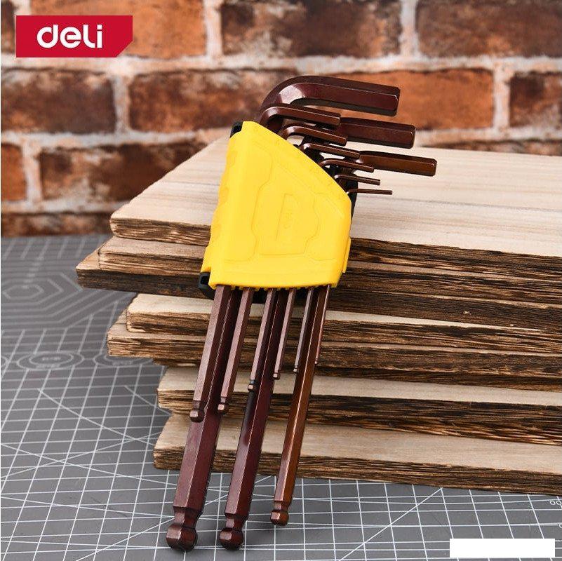 Набор ключей Deli DL230709G (9 предметов)