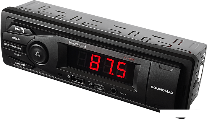 USB-магнитола Soundmax SM-CCR3169B