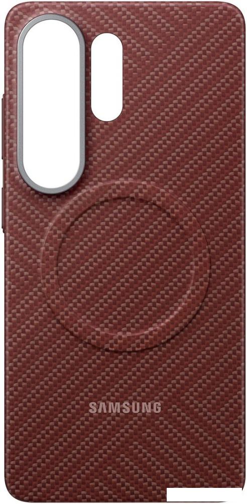 Чехол для телефона Samsung Carbon Magnet Case для Samsung Galaxy S26 Ultra (красный)