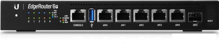 Управляемый коммутатор 3-го уровня Ubiquiti EdgeRouter 6P