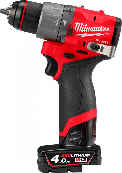 Ударная дрель-шуруповерт Milwaukee M12 FUEL M12FPD2-402X 4933479869 (с 2-мя АКБ 4 Ач, кейс)