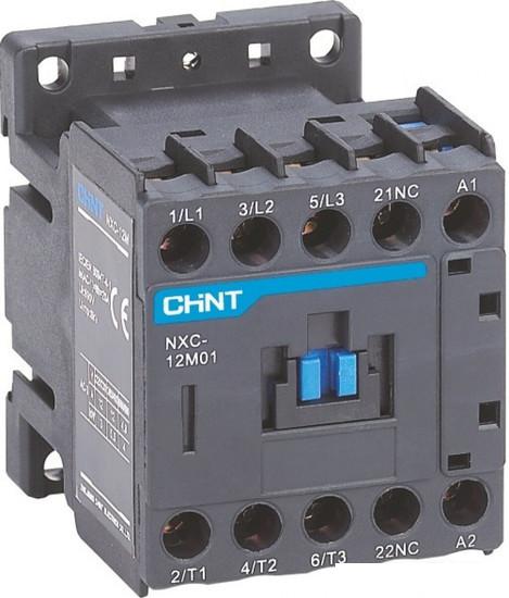 Контактор Chint NXC-09M10 9A 220В/АС3 1НО 50Гц 836576