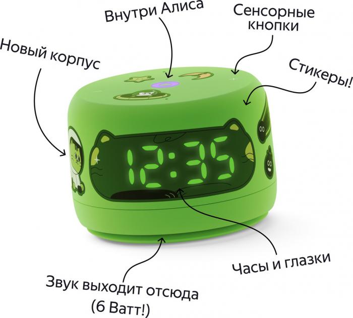 Умная колонка Яндекс Станция Лайт 2 (зеленый)