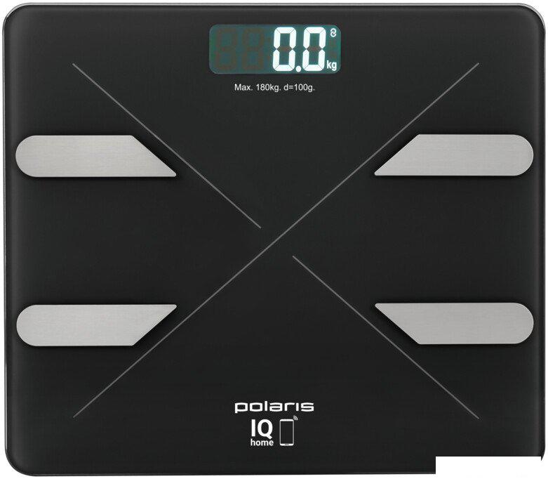 Умные напольные весы Polaris PWS 1898 IQ Home (черный)