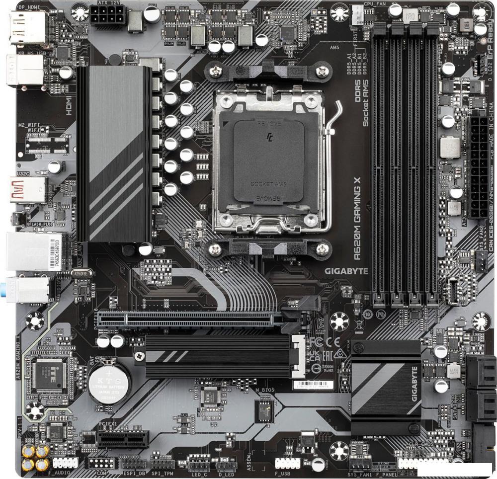 Материнская плата Gigabyte A620M Gaming X (rev. 1.1)
