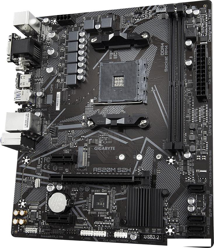 Материнская плата Gigabyte A520M S2H (rev. 1.0)