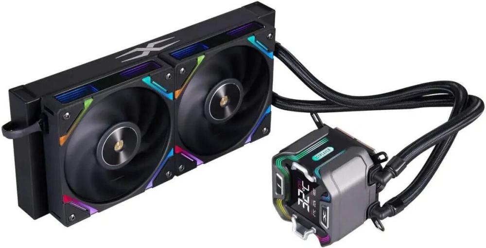Система жидкостного охлаждения для процессора 1stPlayer X-240E (черный)