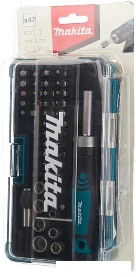 Набор отвертка с битами Makita B-36170 (47 предметов)