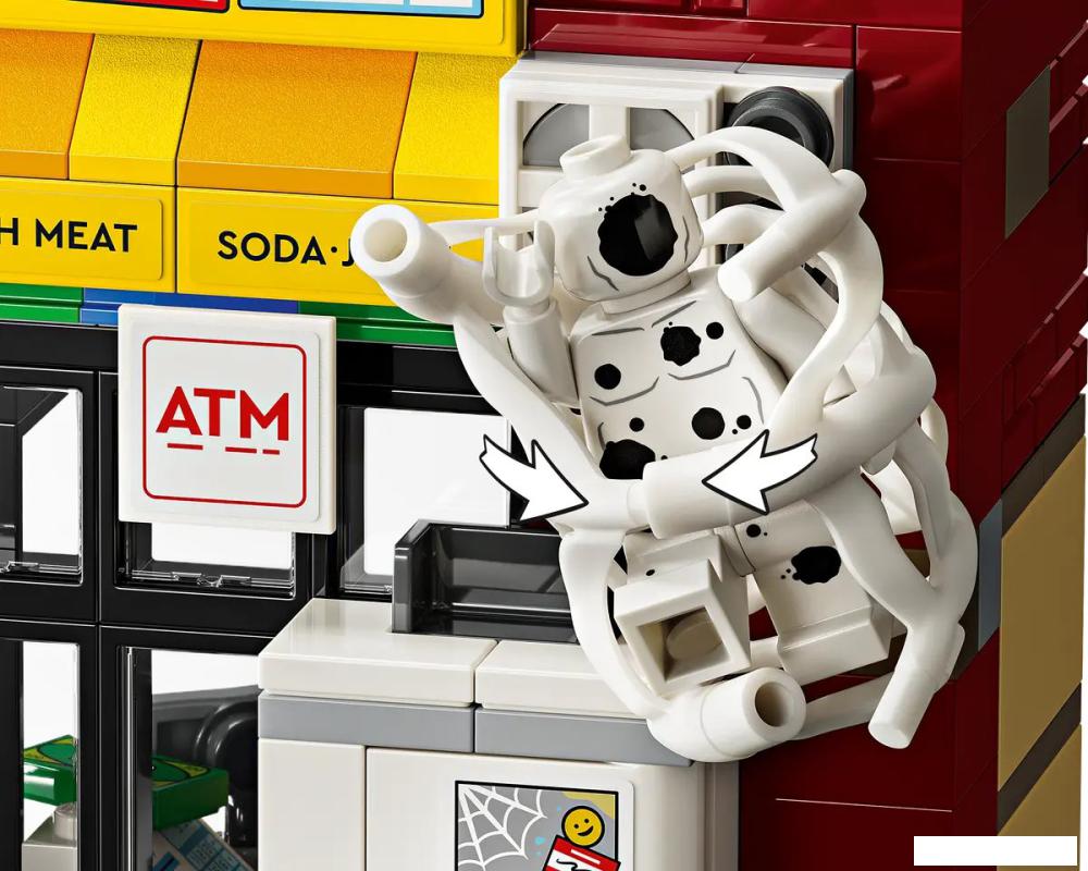 Конструктор LEGO Super Heroes Через вселенные: Майлз Моралес против Спота 76311