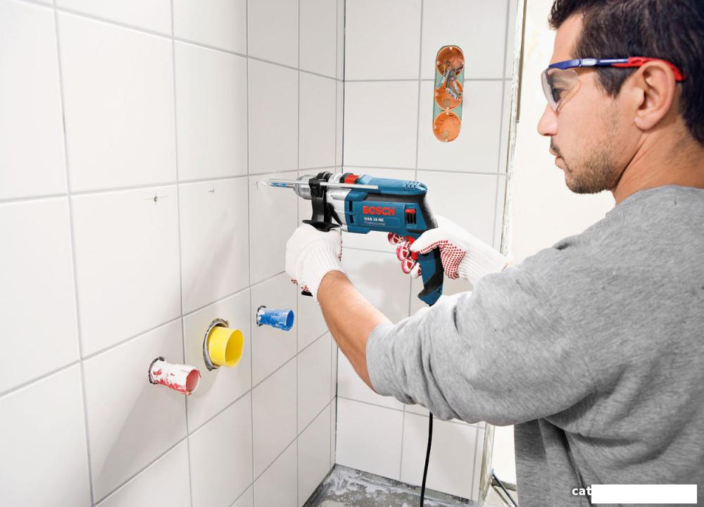 Ударная дрель Bosch GSB 16 RE Professional (060114E500)