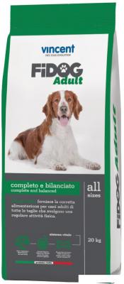 Сухой корм для собак Vincent Fidog Adult 20 кг