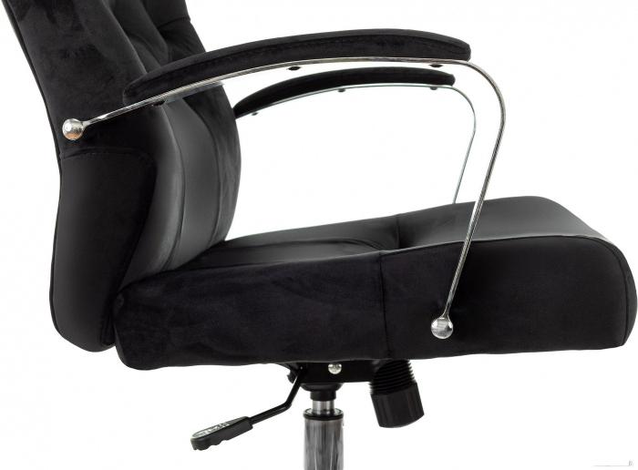 Офисное кресло Бюрократ T-9928SL Fabric (черный Italia Black/крестовина металл хром)