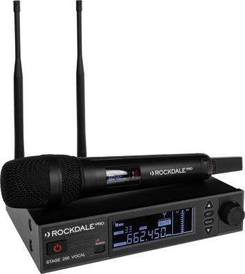 Радиосистема Rockdale Pro Stage 200 BK Vocal