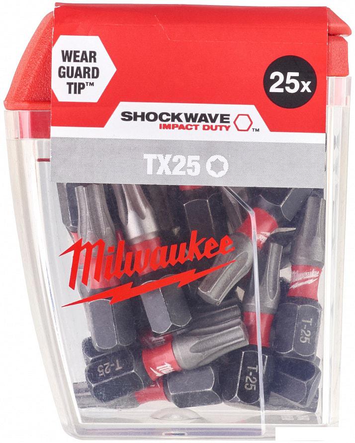 Набор бит Milwaukee 4932430880 (25 предметов)