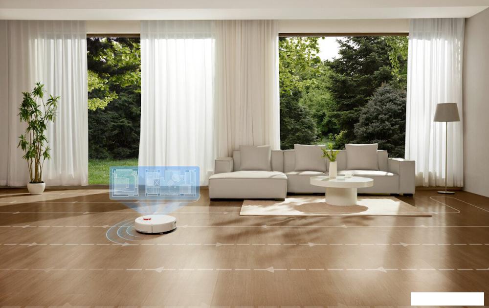 Робот-пылесос Xiaomi Robot Vacuum H40 OV51 (евровилка, белый)