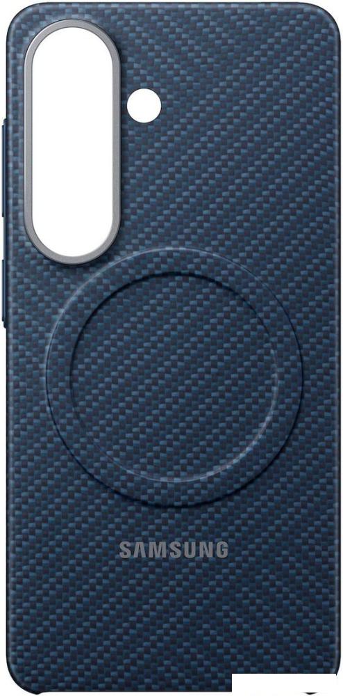 Чехол для телефона Samsung Carbon Magnet Case для Samsung Galaxy S26 (темно-синий)