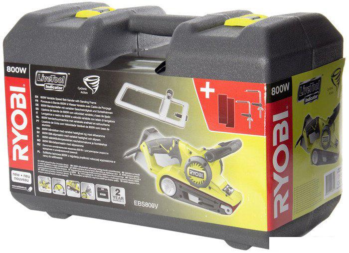 Ленточная шлифмашина Ryobi EBS800V