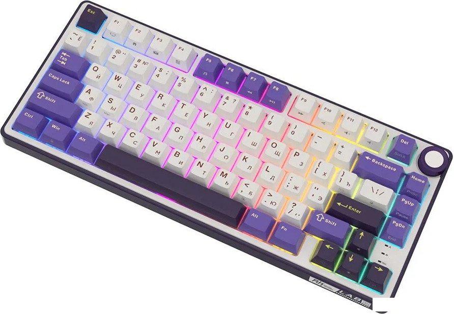Клавиатура Royal Kludge R75 RGB Blackberry (RK Brown)