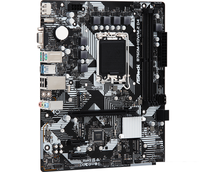 Материнская плата ASRock B760M-HDV/M.2 D4