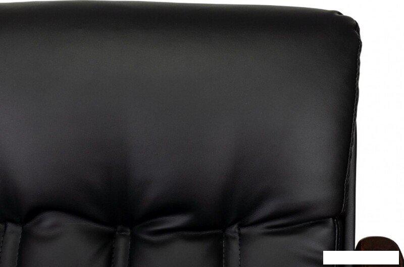 Офисное кресло Бюрократ T-9932W-LOW-Eco (черный, экокожа)