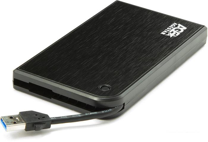 Бокс для накопителей 2.5" AgeStar 3UB2A14 (черный)