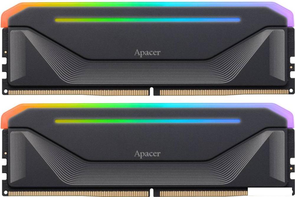 Оперативная память Apacer NOX RGB 2x32ГБ DDR5 6400 МГц AH5U64G64C552NBAA-2