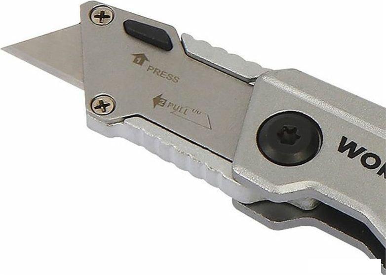 Нож строительный Workpro WP211010