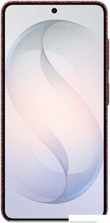 Чехол для телефона Samsung Carbon Magnet Case для Samsung Galaxy S26 (красный)