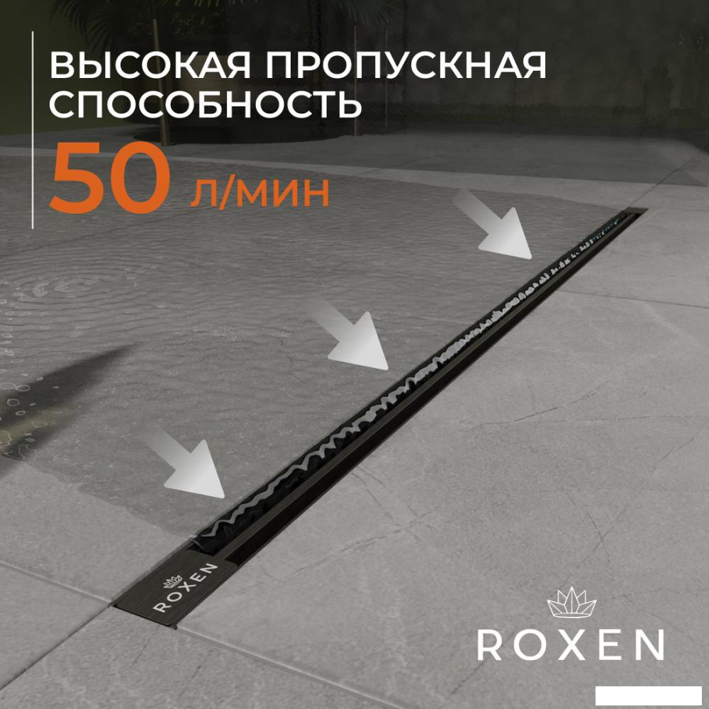 Трап/канал Roxen Slim GunMetal 91060-80GM