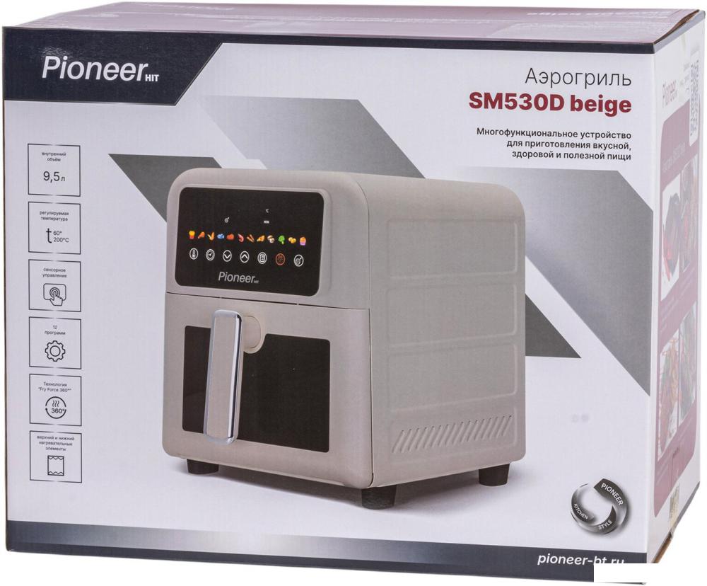 Аэрогриль (аэрофритюрница) Pioneer SM530D (бежевый)