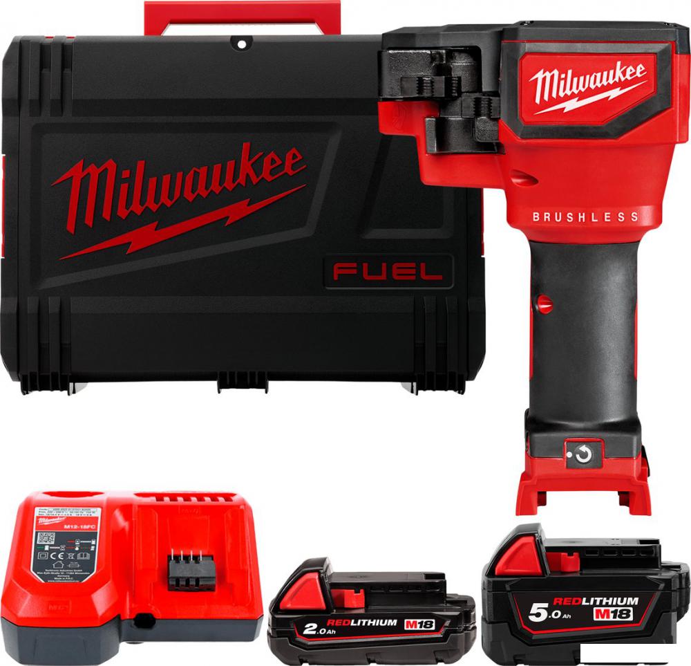 Инструмент для нарезания/восстановления резьбы Milwaukee M18 M18BLTRC-522X 4933471151 (с 2-мя АКБ 2 Ач + 5 Ач, кейс)
